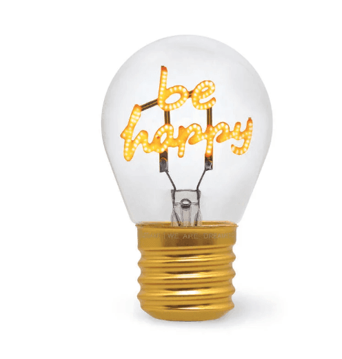 Lampada da Tavolo a Forma di Lampadina - Bulb Fiction - Be Happy - 2
