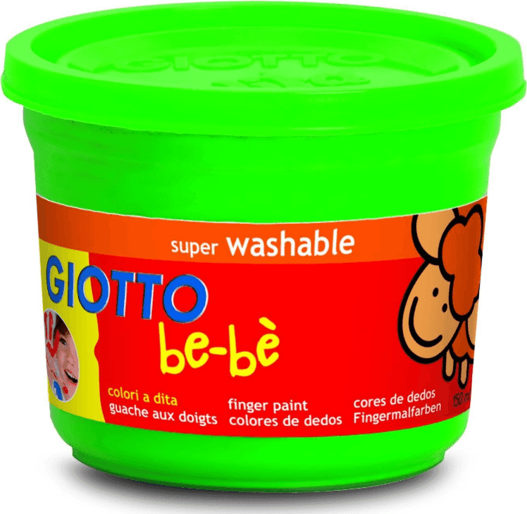 Giotto - Be-bè Supercolori a dita con nuova formulazione superlavabile (F467200) - 2