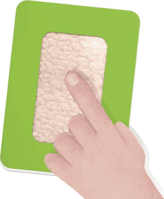 Headu - Flashcards Tactile Montessori Osserva Tocca E Senti (1/4 Anni) - 4