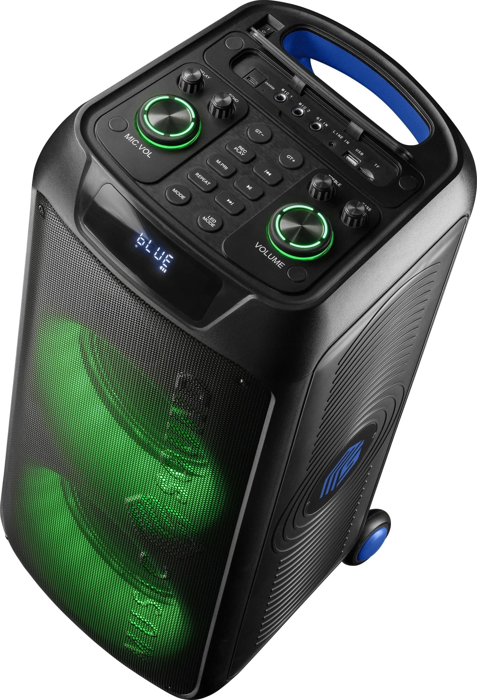 SOUND BOX - Cassa Speaker TWS Bluetooth con 100 WATT di Potenza – Wireless - Luci RGB - 5 Ore di Play Time – Telecomando per Ges - 2