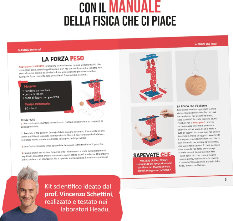 Headu - Le Forze che Forza - La Fisica che ci Piace-Gioco Educativo Per Bambini 8-12 Anni - 5