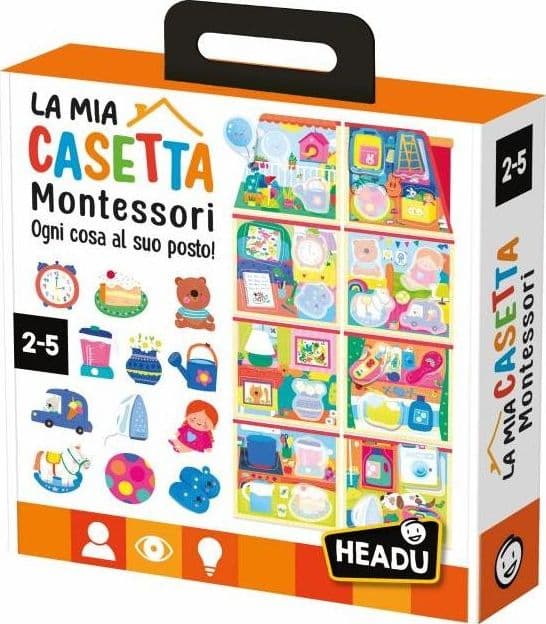 Headu - La Mia Casetta Montessori  New - Ogni cosa al suo posto (2/5 anni) - 4