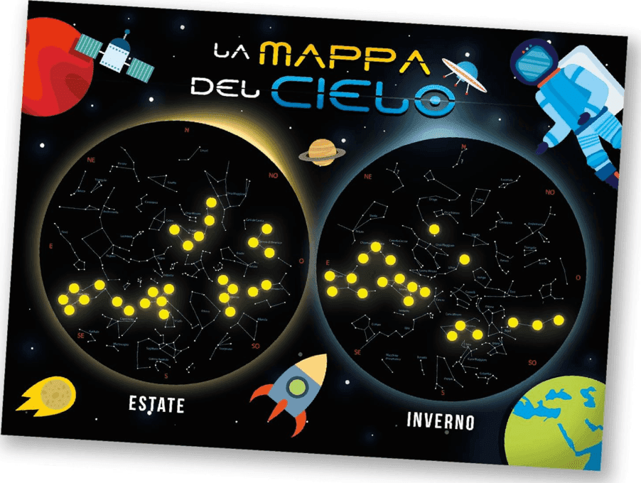 Headu - La luce e le stelle - la mappa del cielo - 4