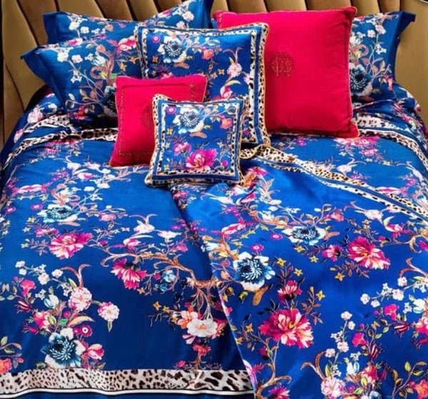 Trapunta Matrimoniale Roberto Cavalli Beethoven  Raso di Cotone - 2