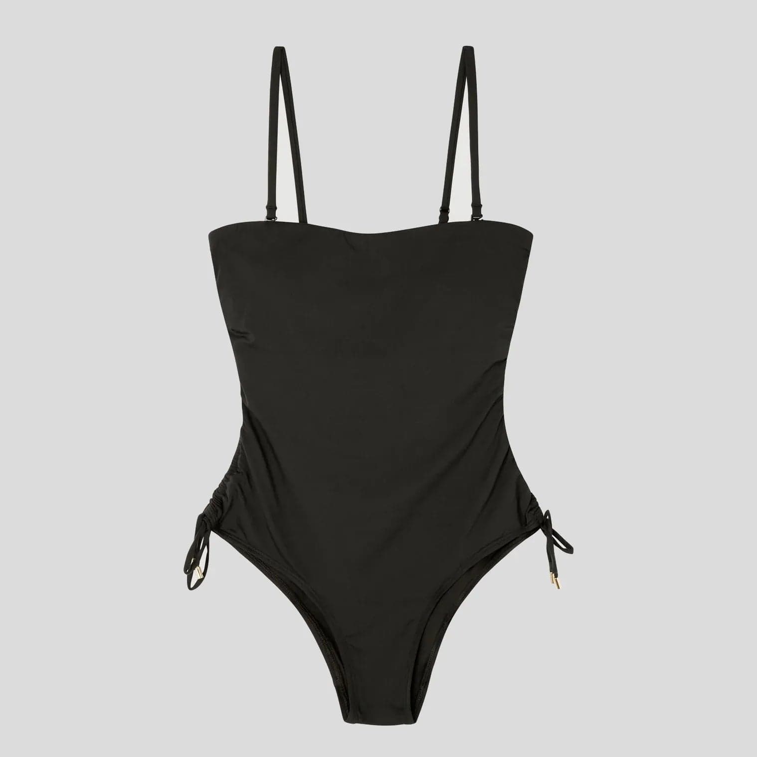 Costume Intero Gisela Tinta Unita Staccabile Donna - 3