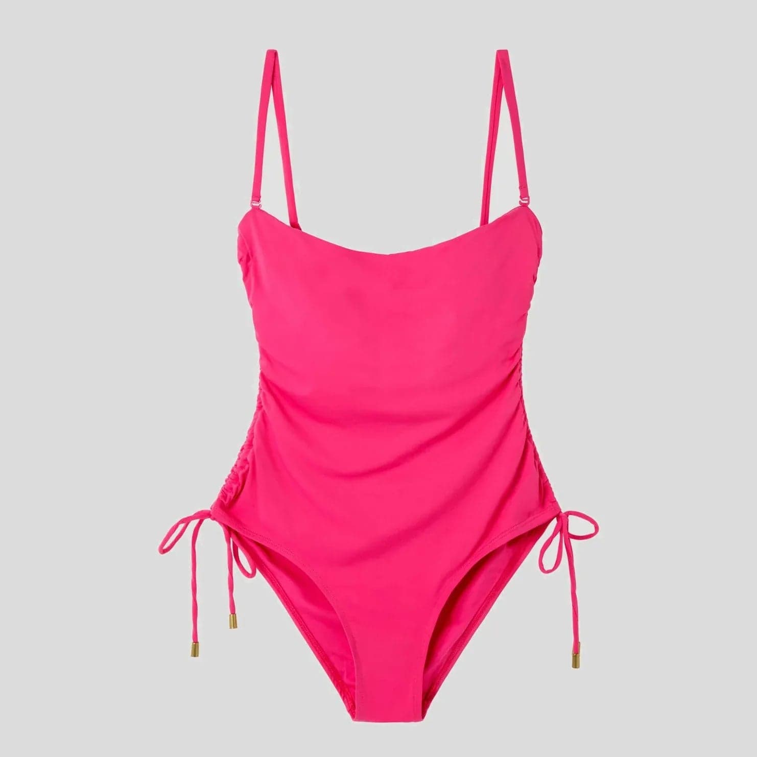 Costume Intero Gisela Tinta Unita Staccabile Donna - 6