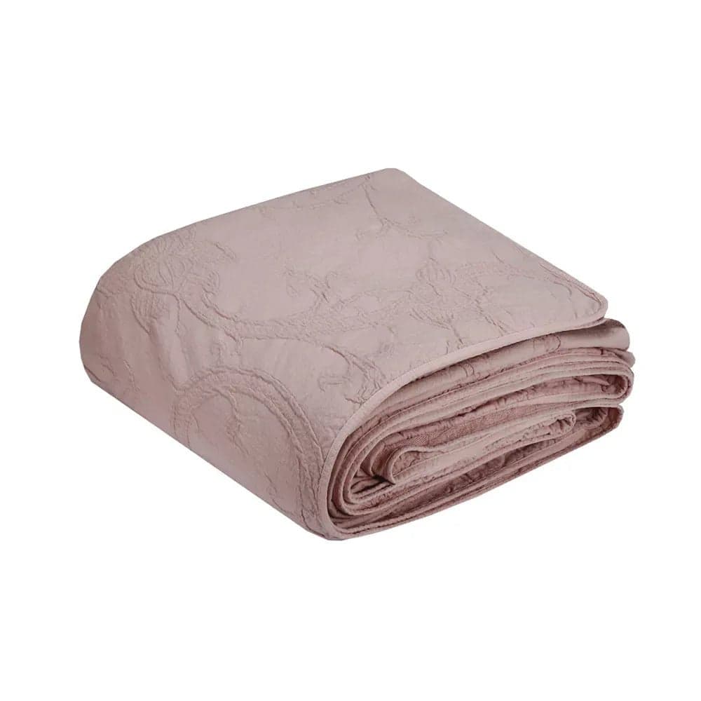 Copriletto Matrimoniale Fiore Tessitura Randi Stone Washed - 3
