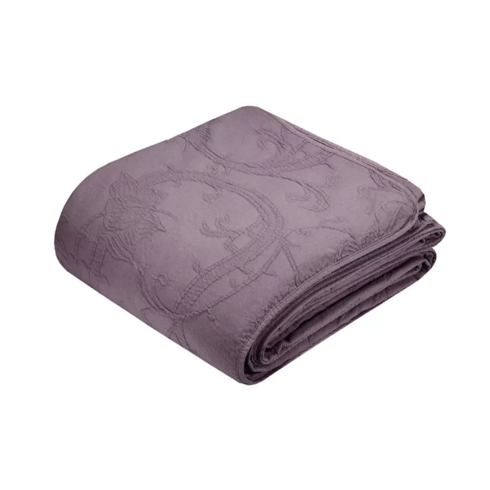 Copriletto Matrimoniale Fiore Tessitura Randi Stone Washed - 6