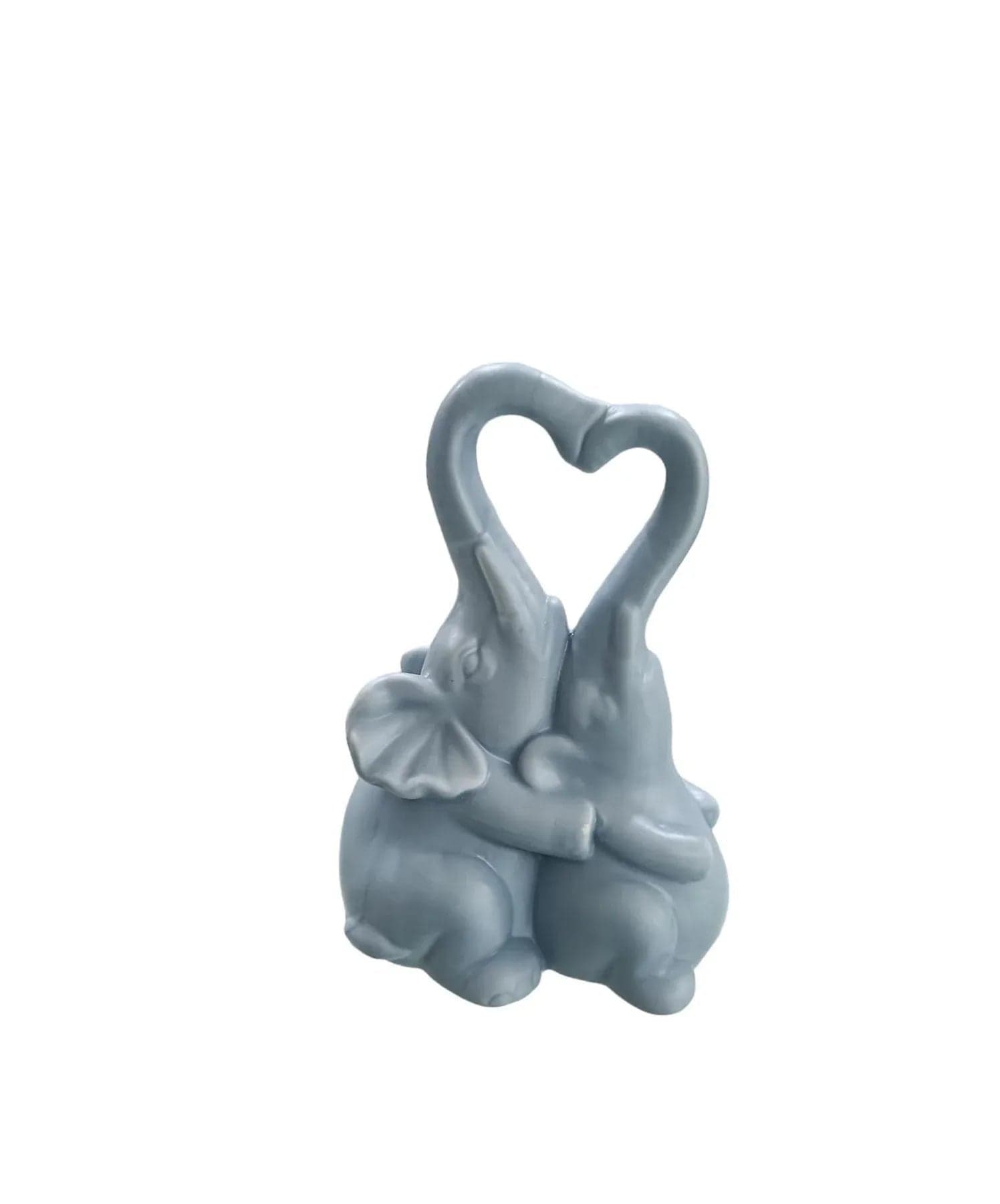 Coppia Elefanti Porcellana Schonherr Wedding Love - 2