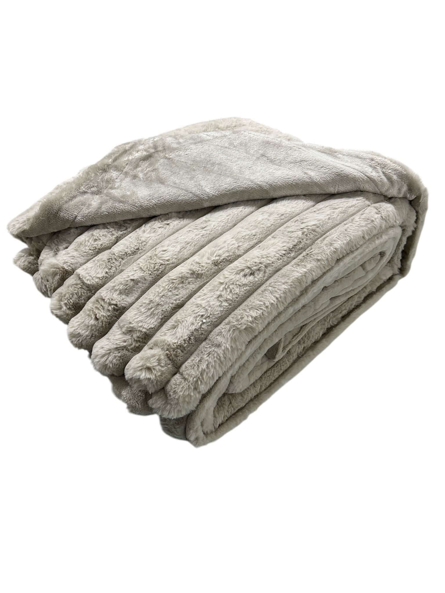 Plaid Daunex Trendy Rigata in Microfibra 200x250 - 6