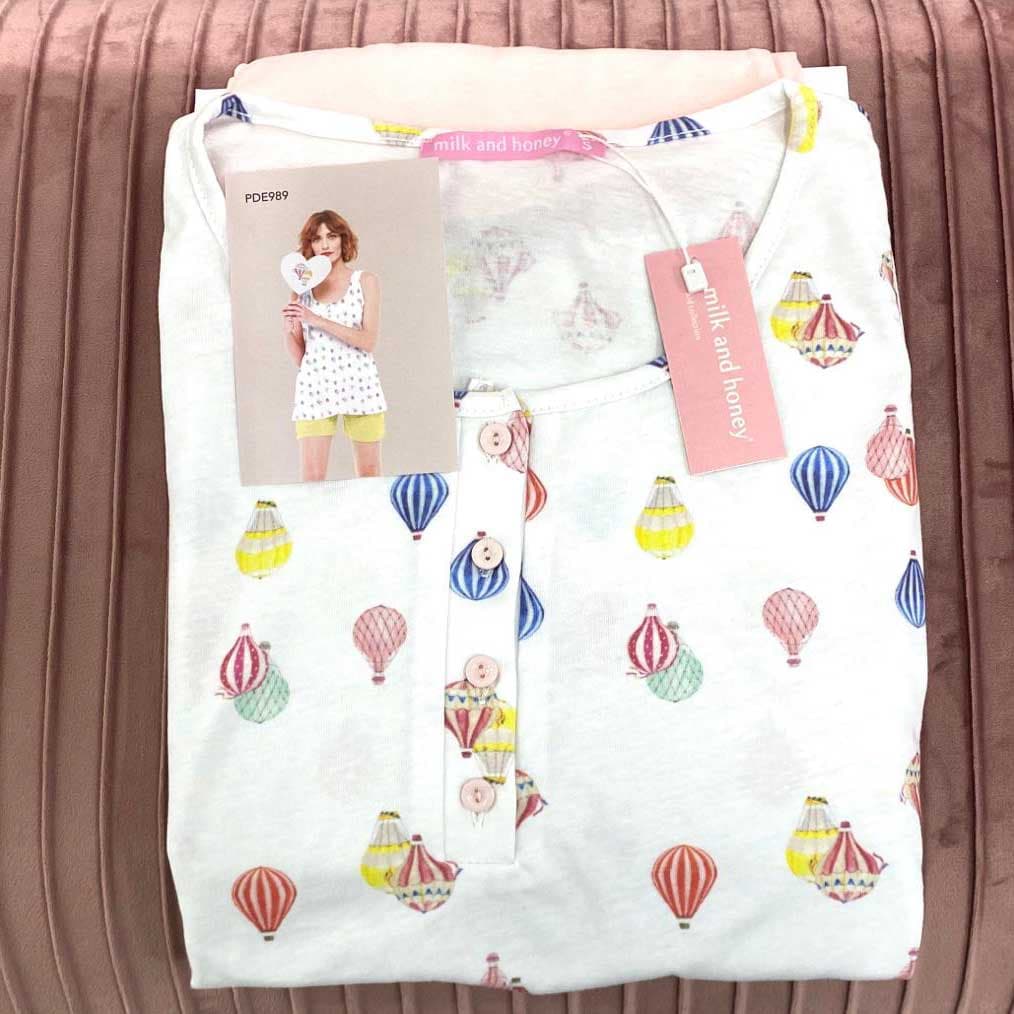 Pigiama Primavera/Estate Donna Milk And Honey Ballon S Cotone - 2