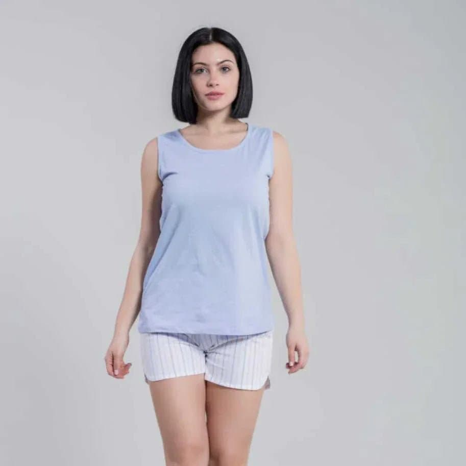 Pigiama Primavera/Estate Donna Milk And Honey Stripes L Cotone - 3