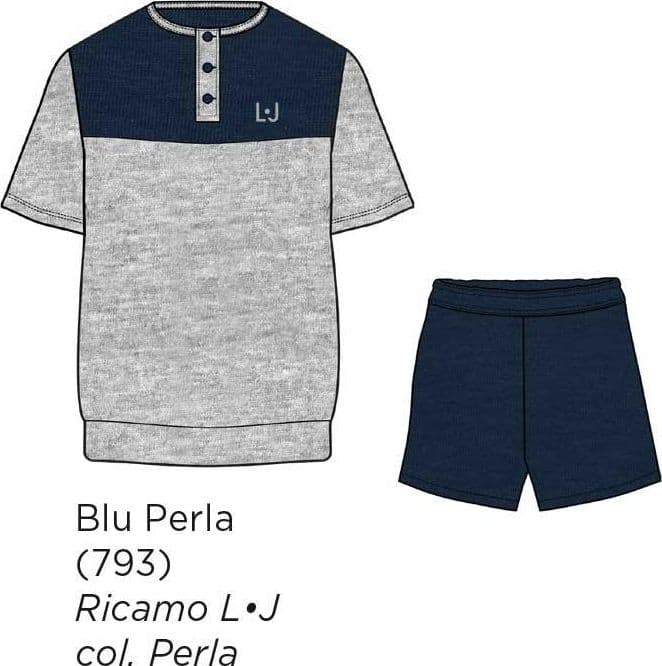 Pigiama Primavera/Estate Uomo Liu Jo DL500U M - 4