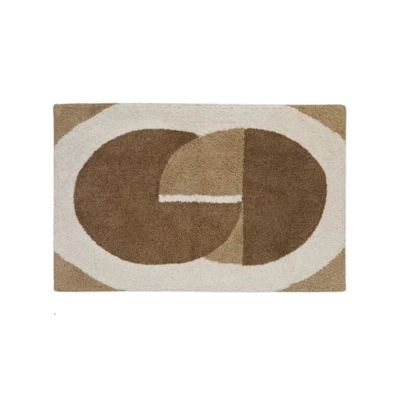 Tappeto Bagno Mirabello Carrara Intreccio 70 x 140 CM 100% Cotone