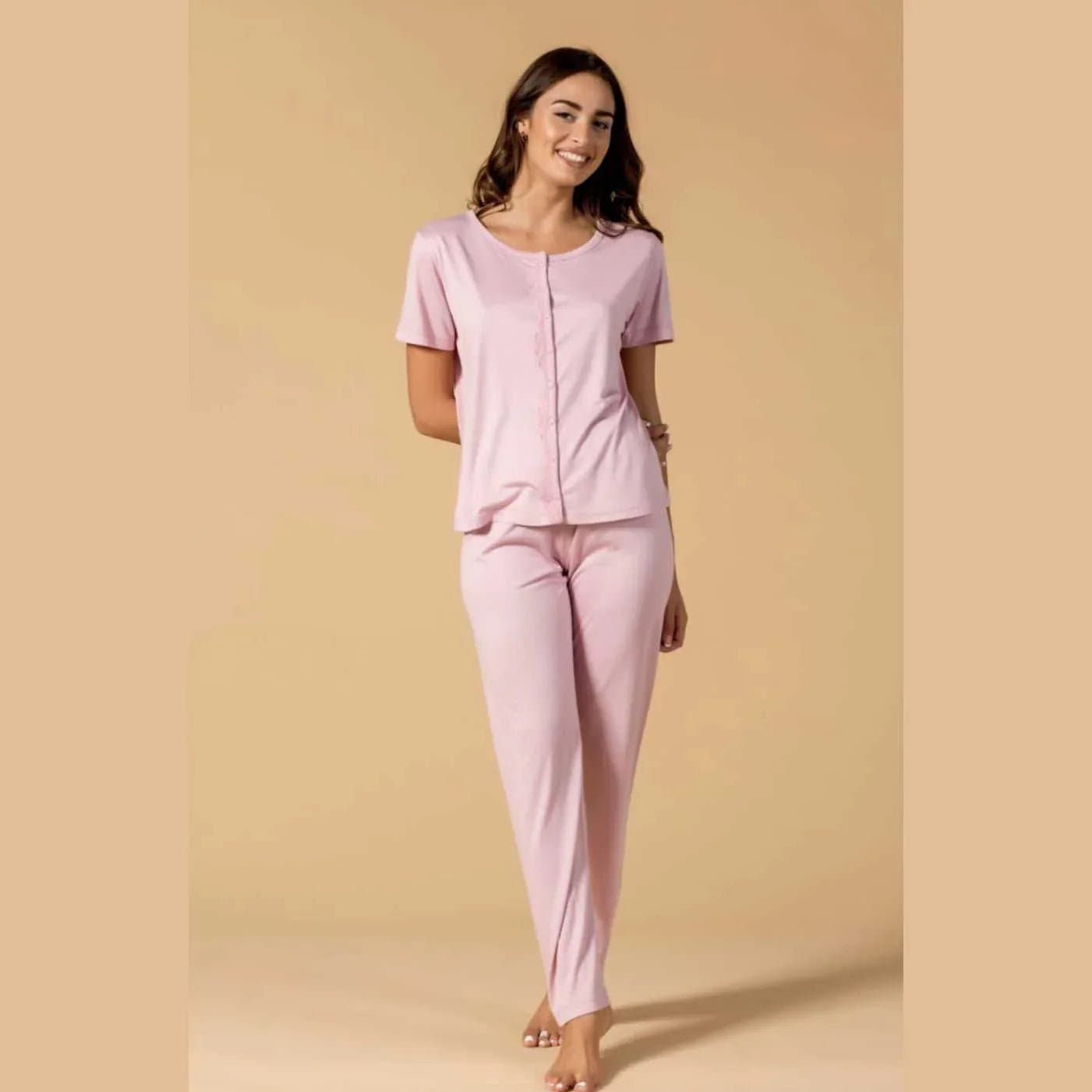 Pigiama Primavera/Estate Donna Milk And Honey Viscosa S Cotone - 3