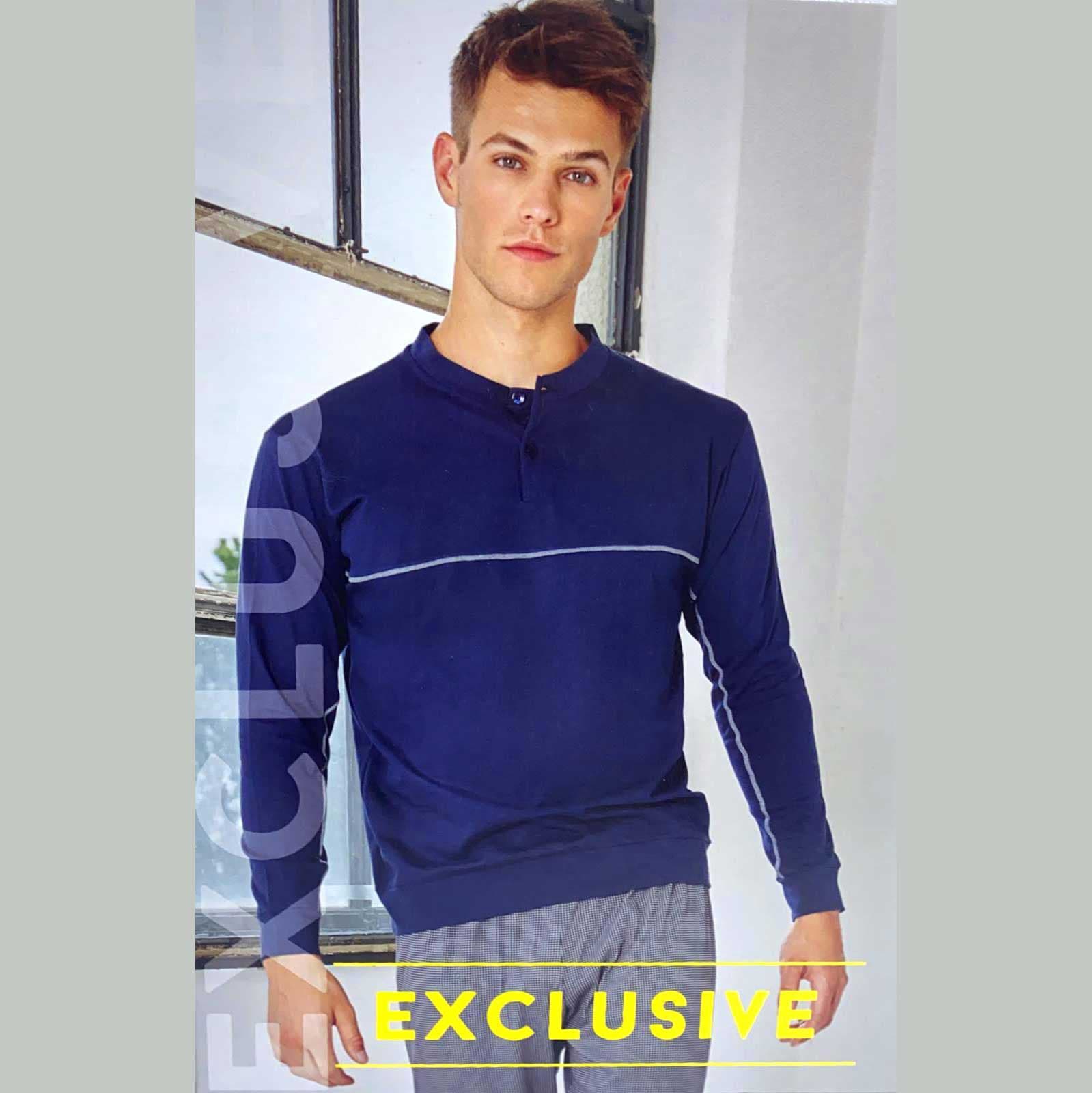 Pigiama Primavera/Estate Uomo Exclusive P756/B - 1