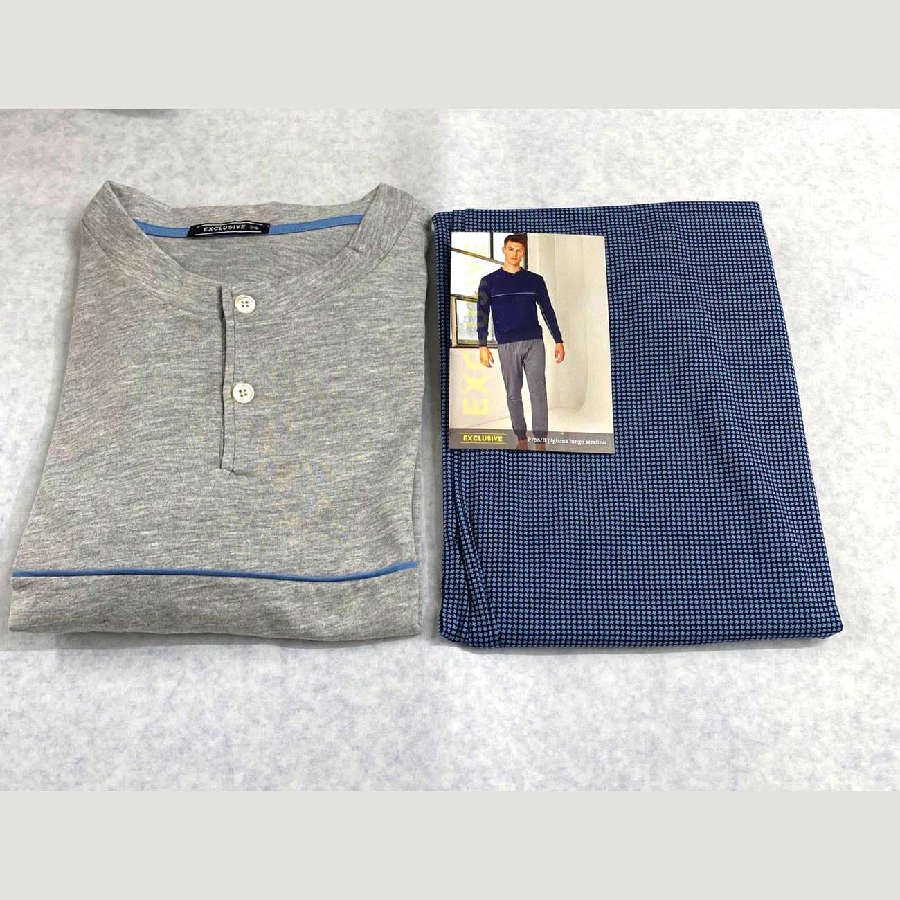 Pigiama Primavera/Estate Uomo Exclusive P756/B - 2