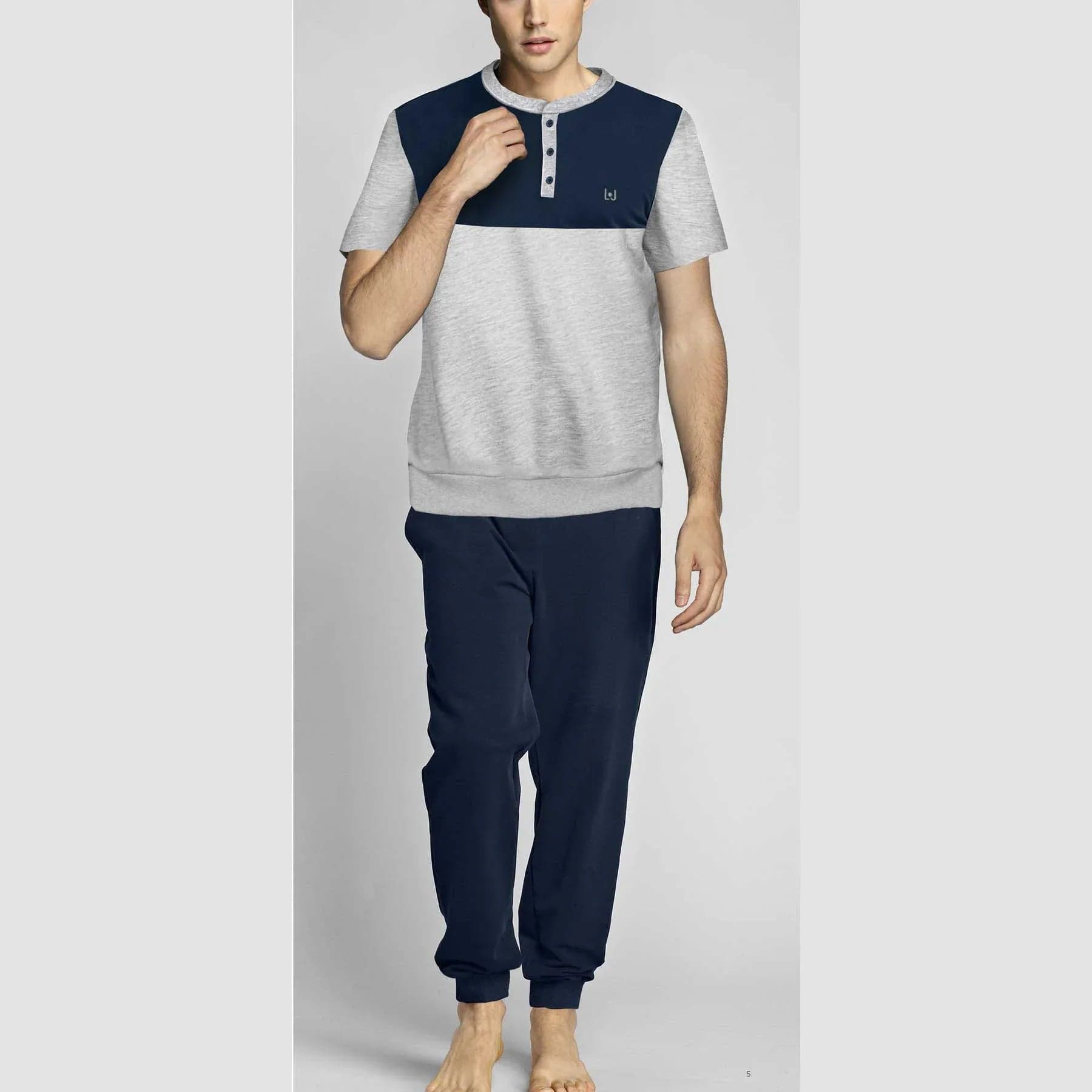 Pigiama Primavera/Estate Uomo Liu Jo DL501U XL - 4