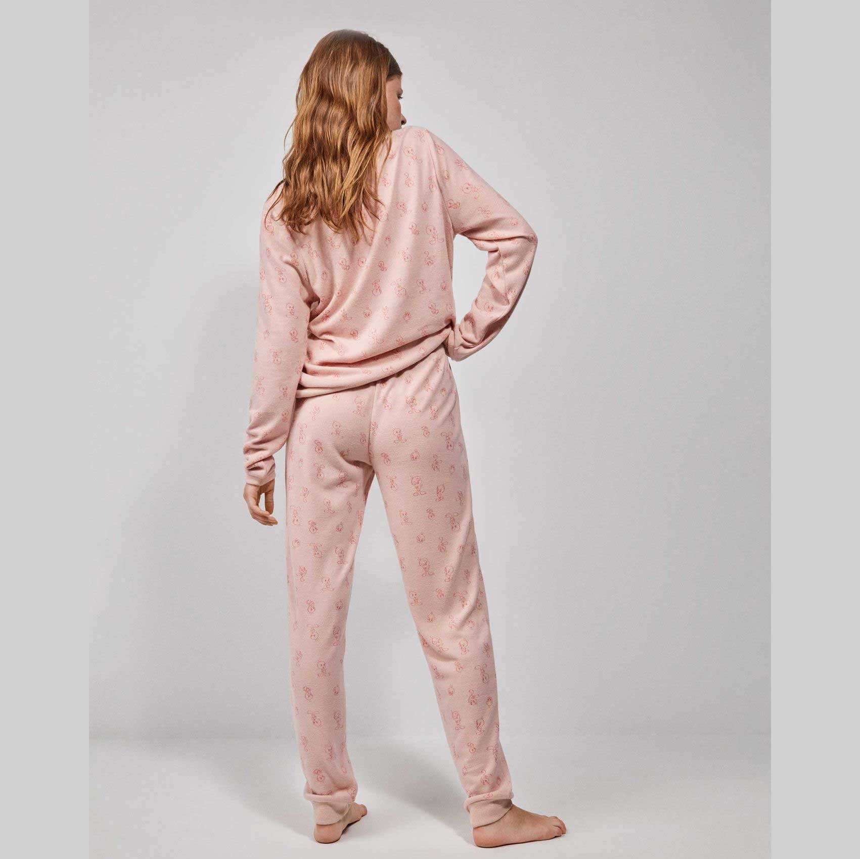 Pigiama Donna Gisela 2/20222S Titti con Maglia a Maniche Lunghe - 3