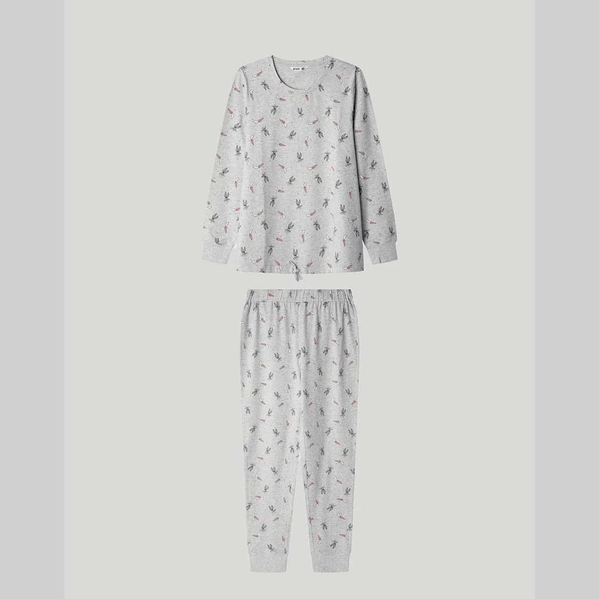 Pigiama Donna Gisela 2/20236S Bugs Bunny in Jersey di Cotone - 2