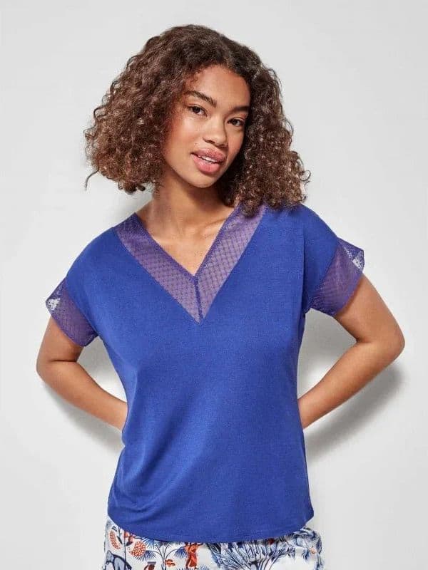 T-Shirt Gisela Azul