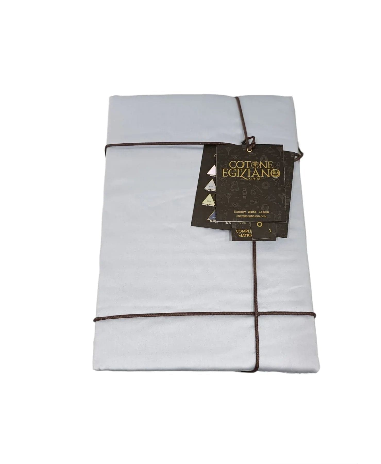 Completo Lenzuola Matrimoniale Raso Luxury Cotone - 8