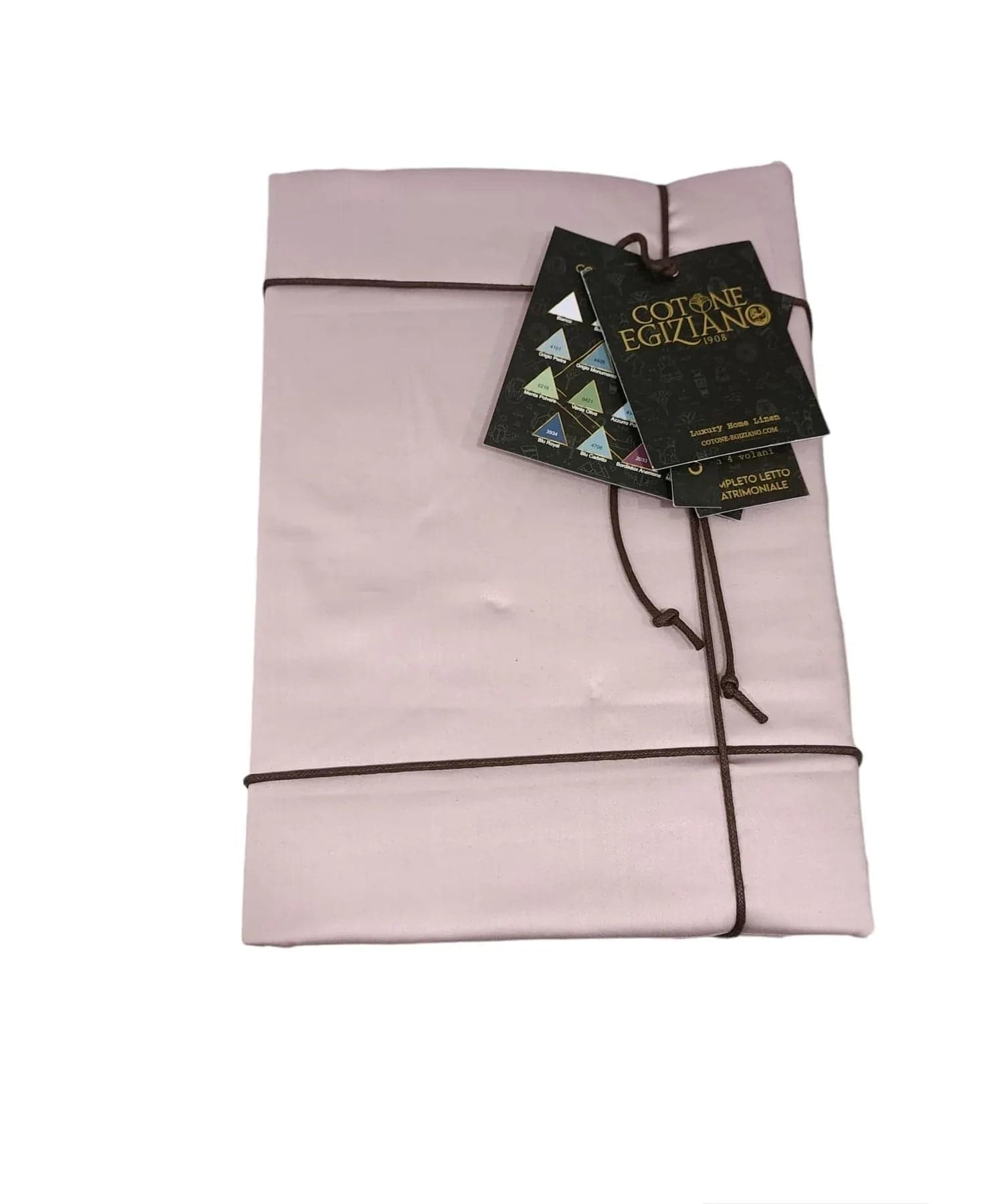 Completo Lenzuola Matrimoniale Raso Luxury Cotone - 10