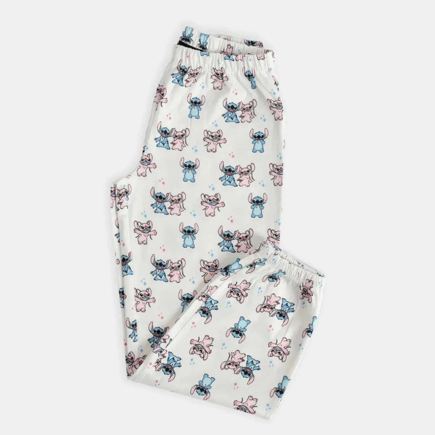 Pigiama Bimba Disney Stitch e Angel 62249 in 100% Cotone con Manica Lunga - 2