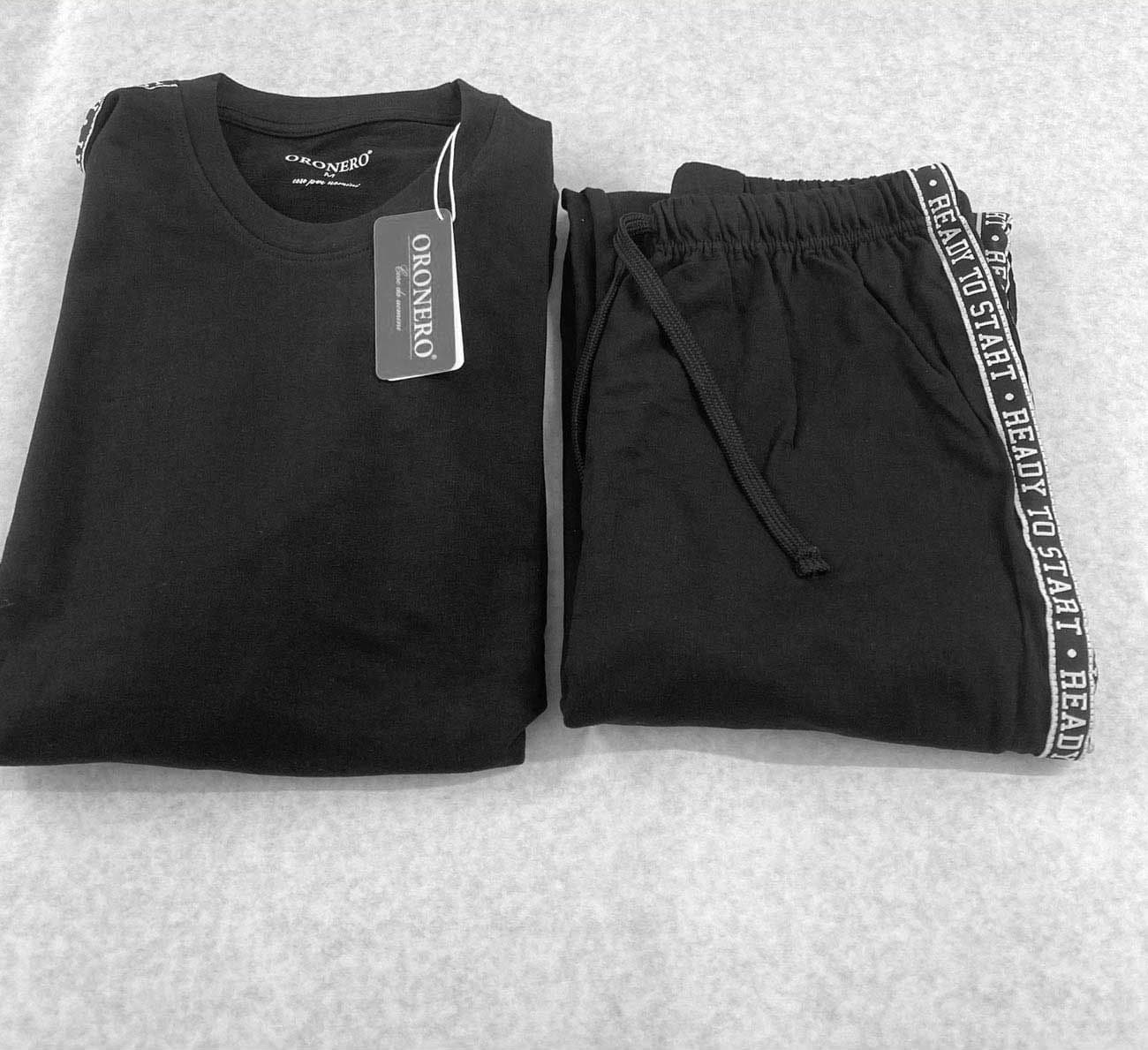 Pigiama Autunno/Inverno Uomo Oronero OU1019F Cotone - 2