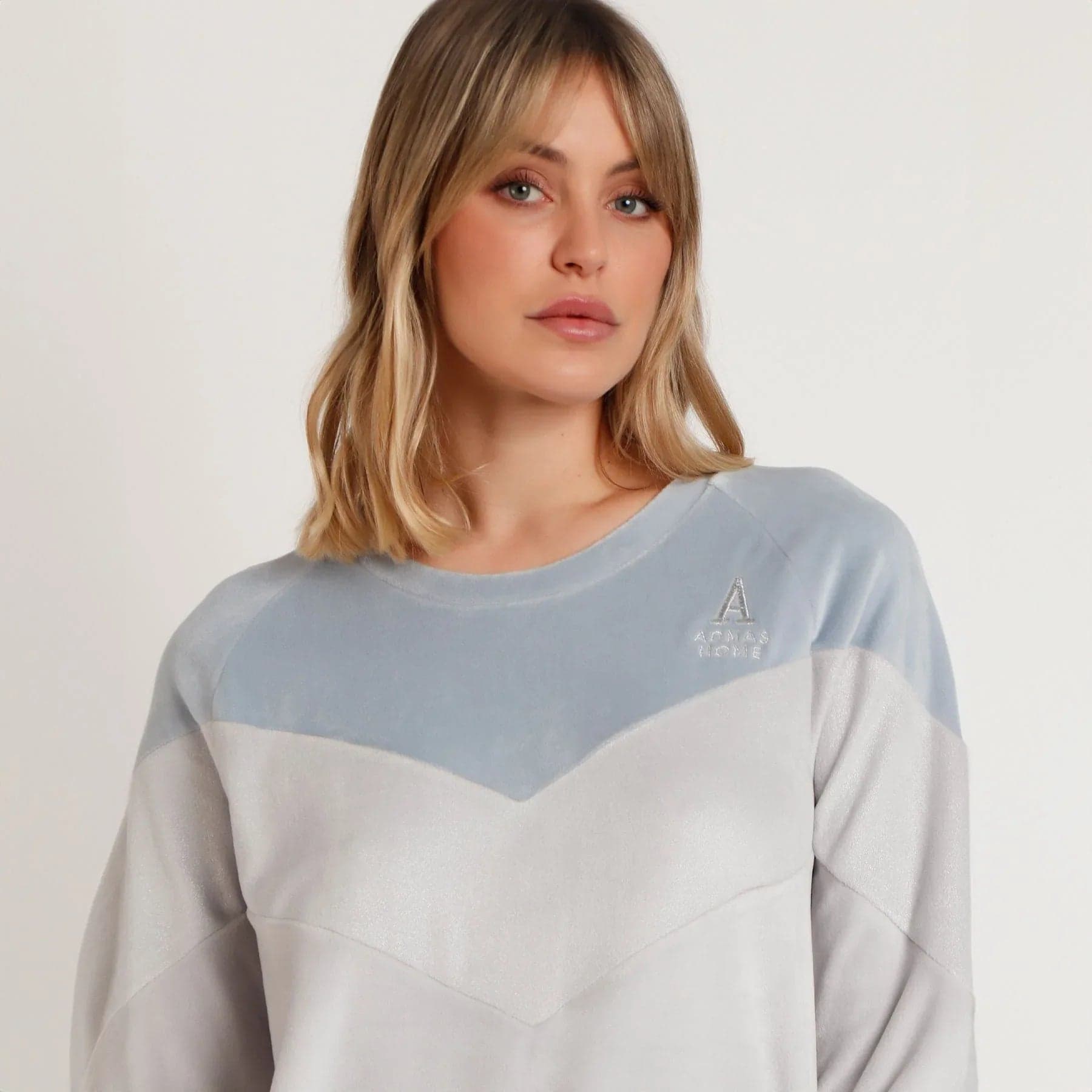 Pigiama Donna Admas 62559 Home Comfort Collection con Maglia Manica Lunga e Pantalone Lungo - 4