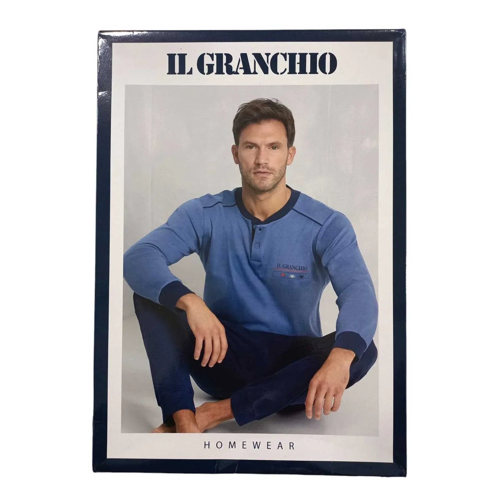 Pigiama Autunno/Inverno Uomo Il Granchio GP2066 48 Cotone interlock - 2