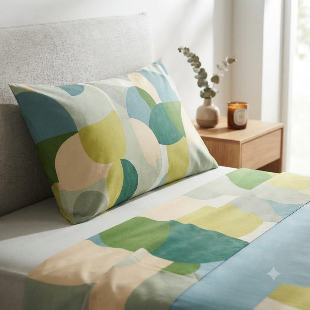 Completo Lenzuola Cotone Randi Atelier 29 Matrimoniale – Percalle - 5
