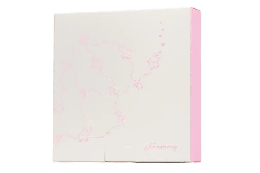 3 Pezzi Orsetta legno portafoto rosa Nascita Bimba - 2
