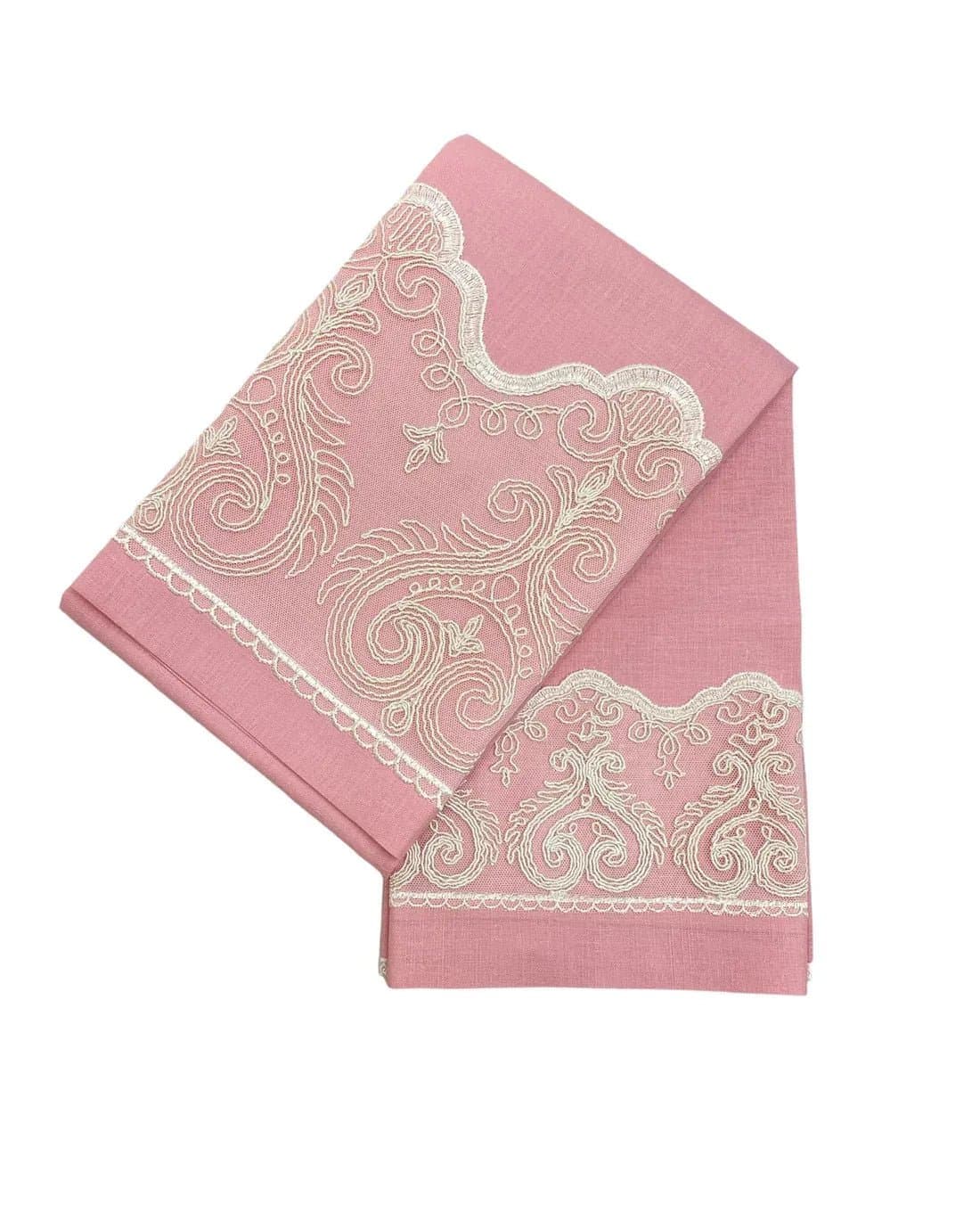 Set Asciugamani Opera Prima Lilibet  100% Lino - 7