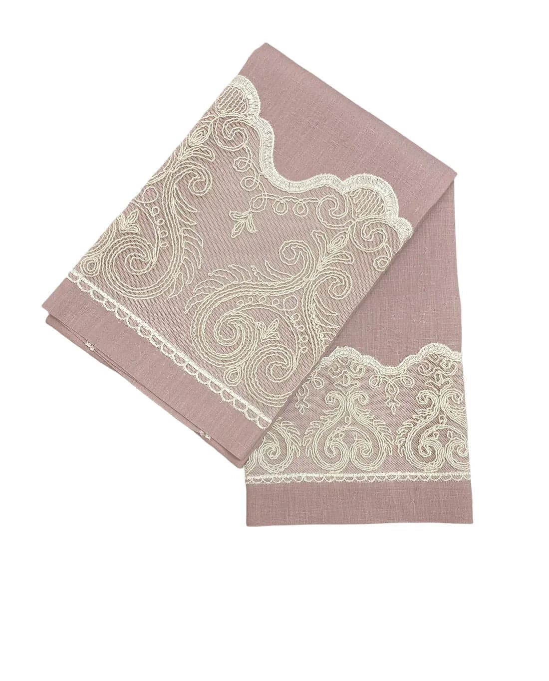 Set Asciugamani Opera Prima Lilibet  100% Lino - 5
