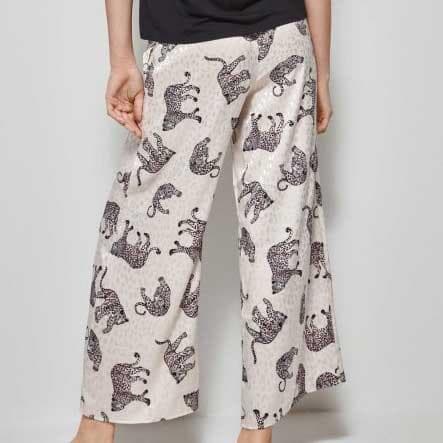Pantalone Largo Gisela Stampato - 2