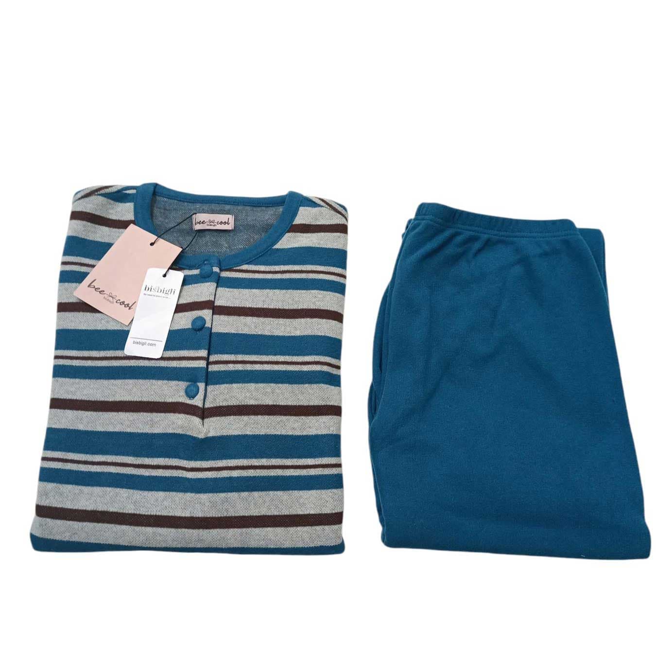 Pigiama Donna Bisbigli BO377761 Bee Cool Autunno/Inverno Serafino