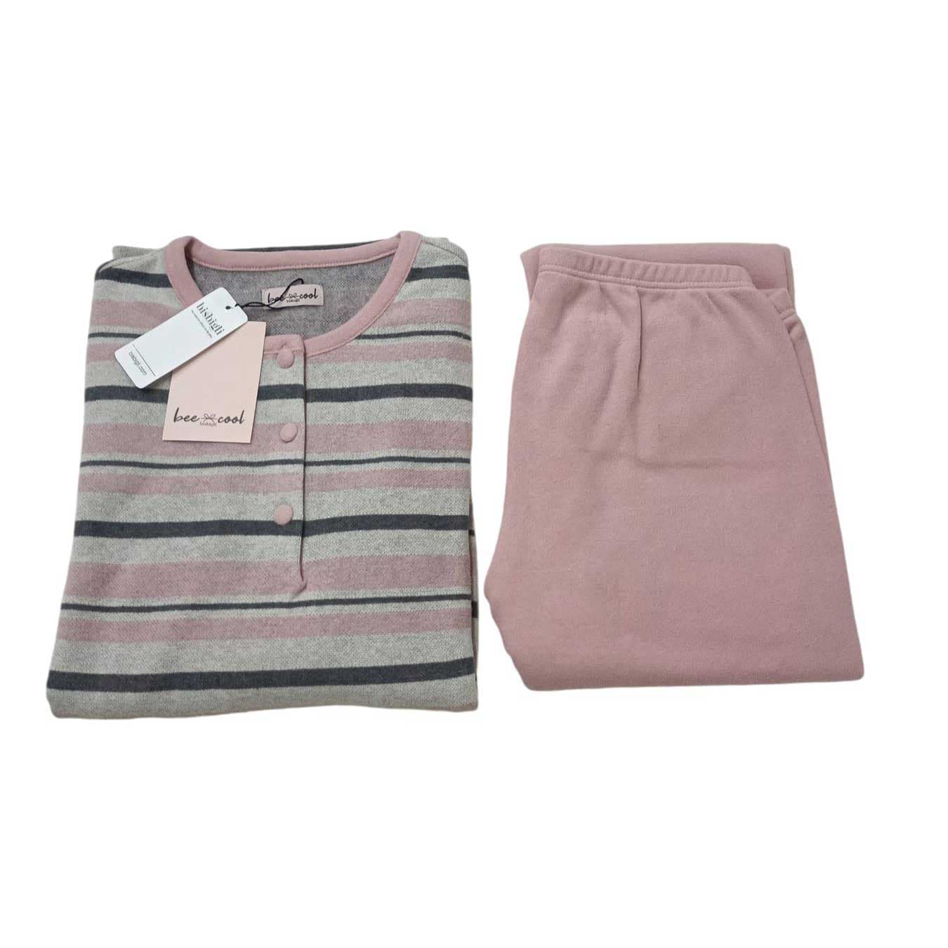 Pigiama Donna Bisbigli BO377761 Bee Cool Autunno/Inverno Serafino - 5