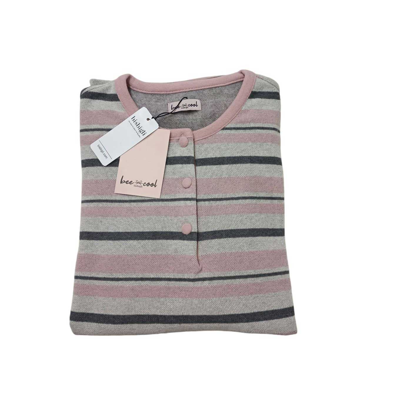 Pigiama Donna Bisbigli BO377761 Bee Cool Autunno/Inverno Serafino - 4