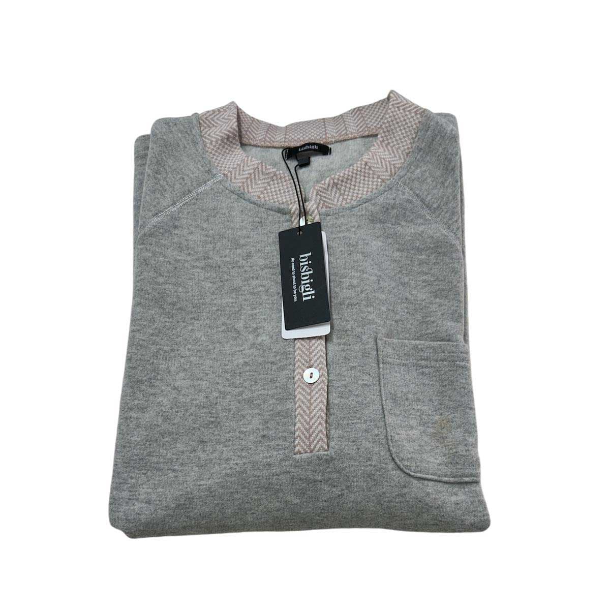Pigiama Donna Bisbigli BM277733 Serie 32 con Manica Lunga e Pantalone Lungo - 2