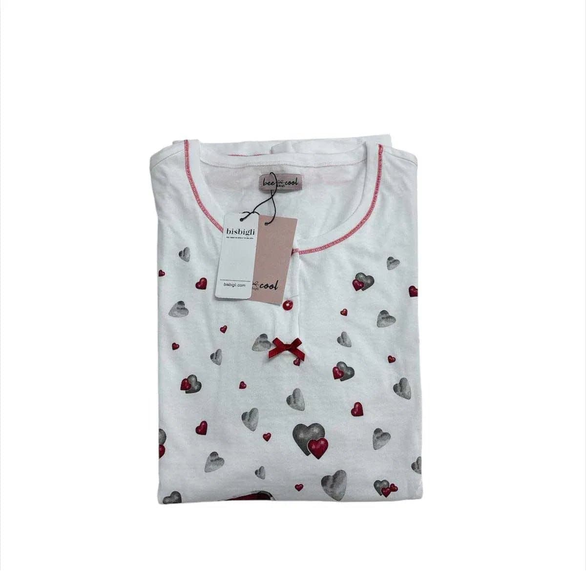 Pigiama Donna Bisbigli BO774337 Bee Cool Autunno/Inverno in 100% Cotone - 4