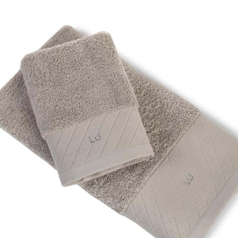 Set Asciugamani Liu Jo Diagonal  Spugna di Cotone - 12