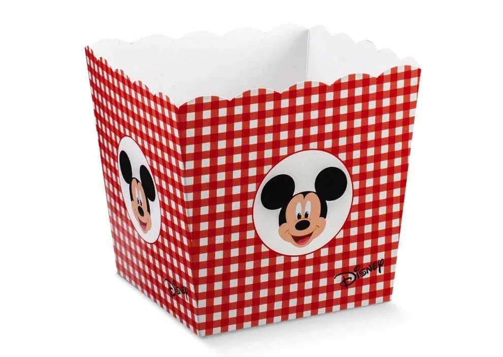 Scatolina Nascita Bimbo vaso Disney Topolino Mickey Rosso - 2