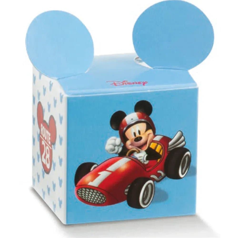 Scatolina Nascita Bimbo Cubo Disney Topolino Blu - 2