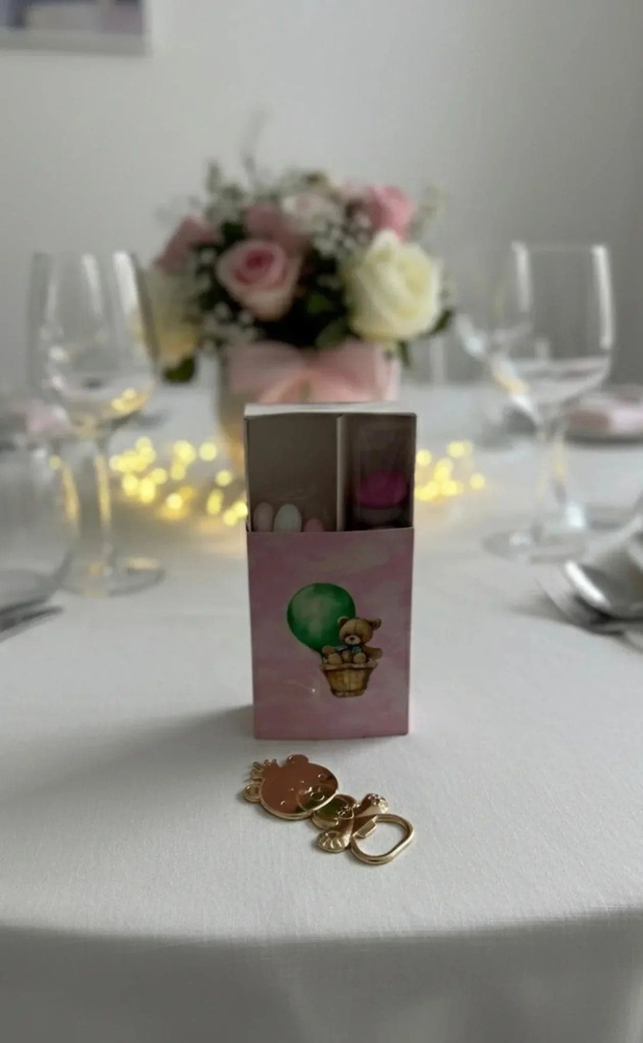 4 Pezzi Scatolina Nascita Bimbo e Bimba Degustazione Special Gifts SJ54  Carta - 3