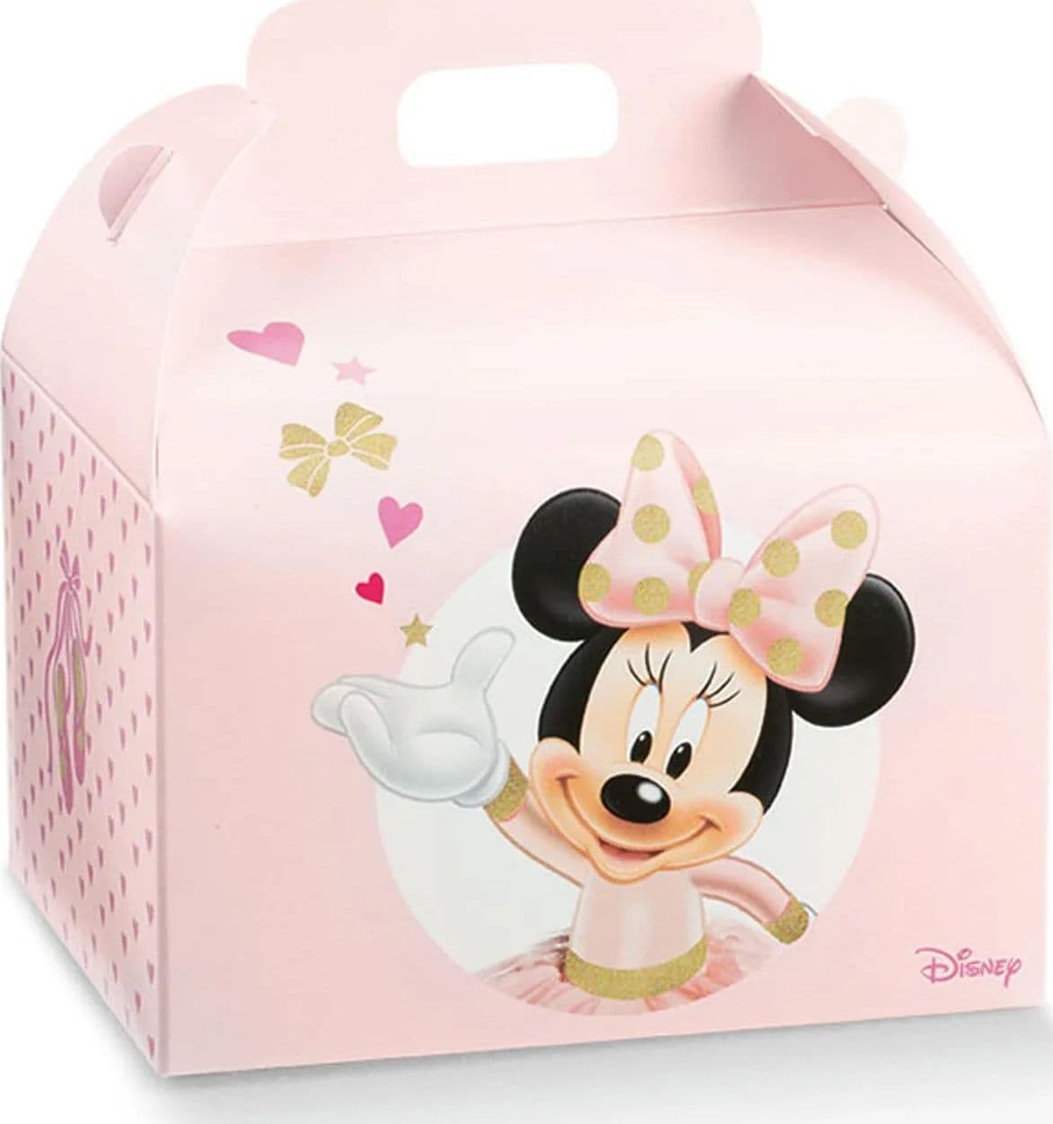 Scatolina Nascita Bimba Party Box Disney Minnie Ballerina