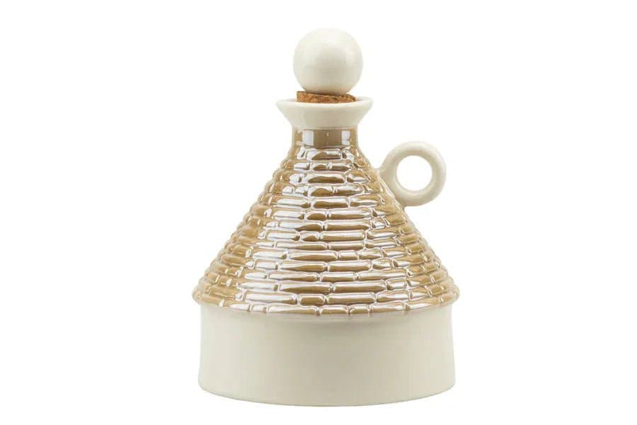 Matrimonio Harmony Oliera grande trullo bianca e tortora Porcellana - 4