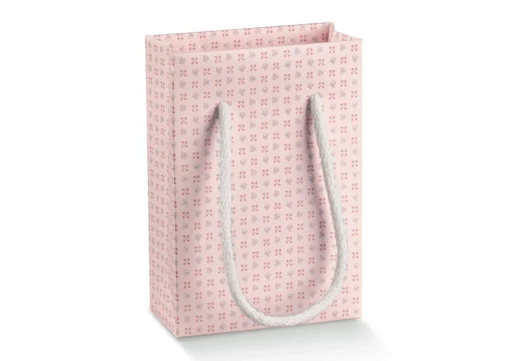 Scatolina Nascita Bimba Shopper Florentina Bloom Rosa - 2