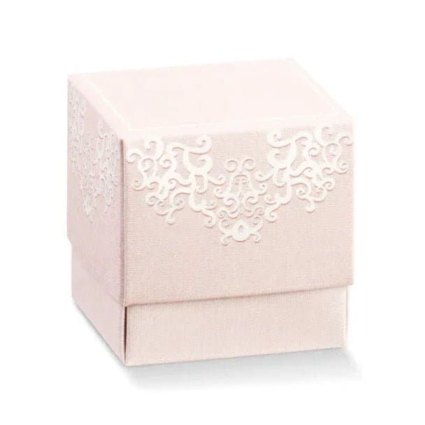 Scatolina Nascita Bimba Florentina Chantilly Rosa - 2