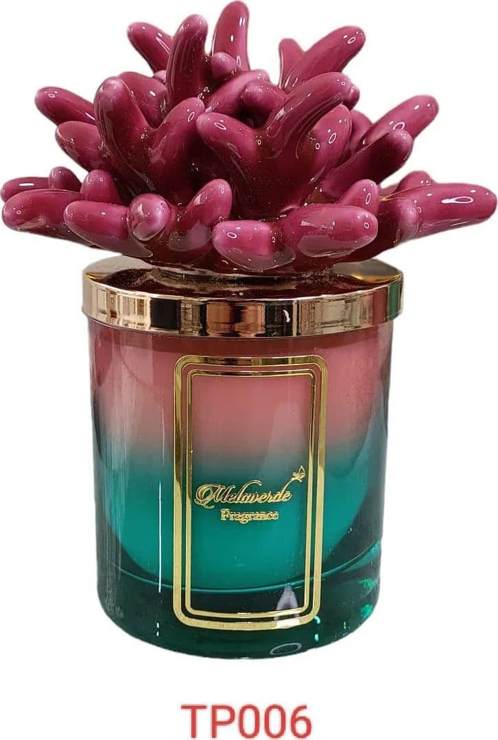 Candela Melaverde Tropicana Fucsia – Bomboniera in Porcellana - 2